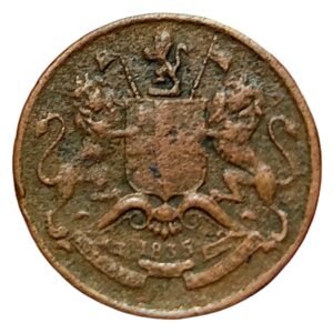 East India Company 1/12 Anna 1835 Coin King William IV