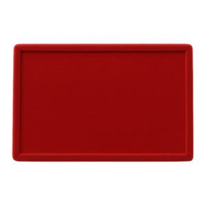 Red Velvet Wooden Handmade Tray For Coins Display Elegant, Durable, Perfect For Showcasing Antique Coins, Collections & Jewelry
