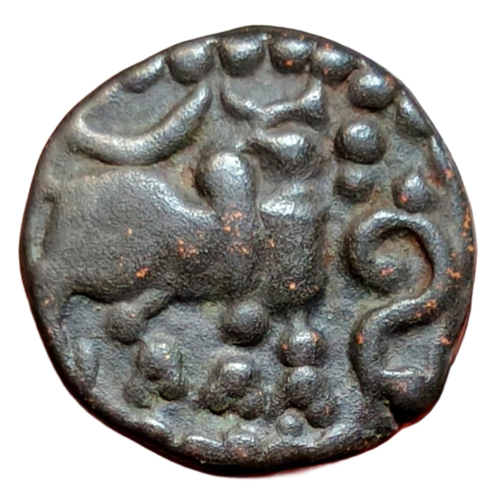 Perunjinga Pallavas of Sendamangalam Coin (1)