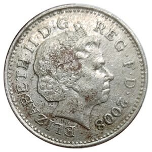 United Kingdom 10 Pence Coin - Elizabeth II 4th Portrait, Crowned Lion