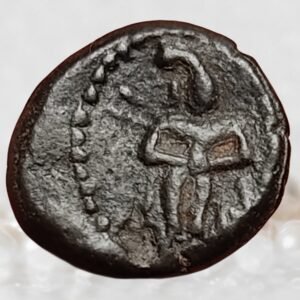 Ramayana Series Coinage of Thanjavur Kingdom - Raghunatha Nayaka - Copper Kasu Coin Early 17th Century CE