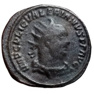 Roman Empire - Emperor Valerian (Valerianus) 253-260 CE - Bronze Antoninianus Coin