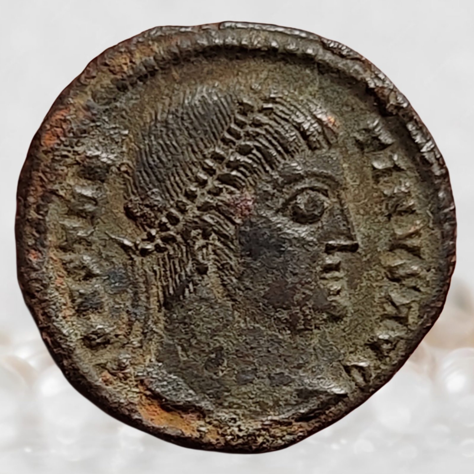 Roman Empire Extremely Rare Coin of Ancient Europe Late 2nd Century CE to Early 3rd Century CE Bronze Follis (1)