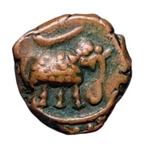 Tipu Sultan Mysore Kingdom Faiz Hisar Mint Copper 1/4 Paisa (Akhtar)