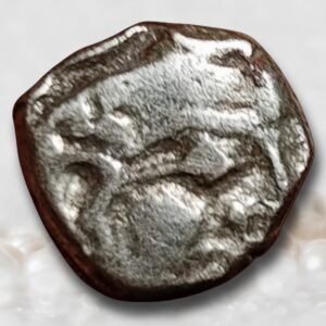 Gupta Empire Kramaditya Skandagupta Fire Altar Type Silver Drachma Coin