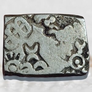 Magadha Janapada Mauryan Empire 322 to 185 BCE Silver Karshapana Coin