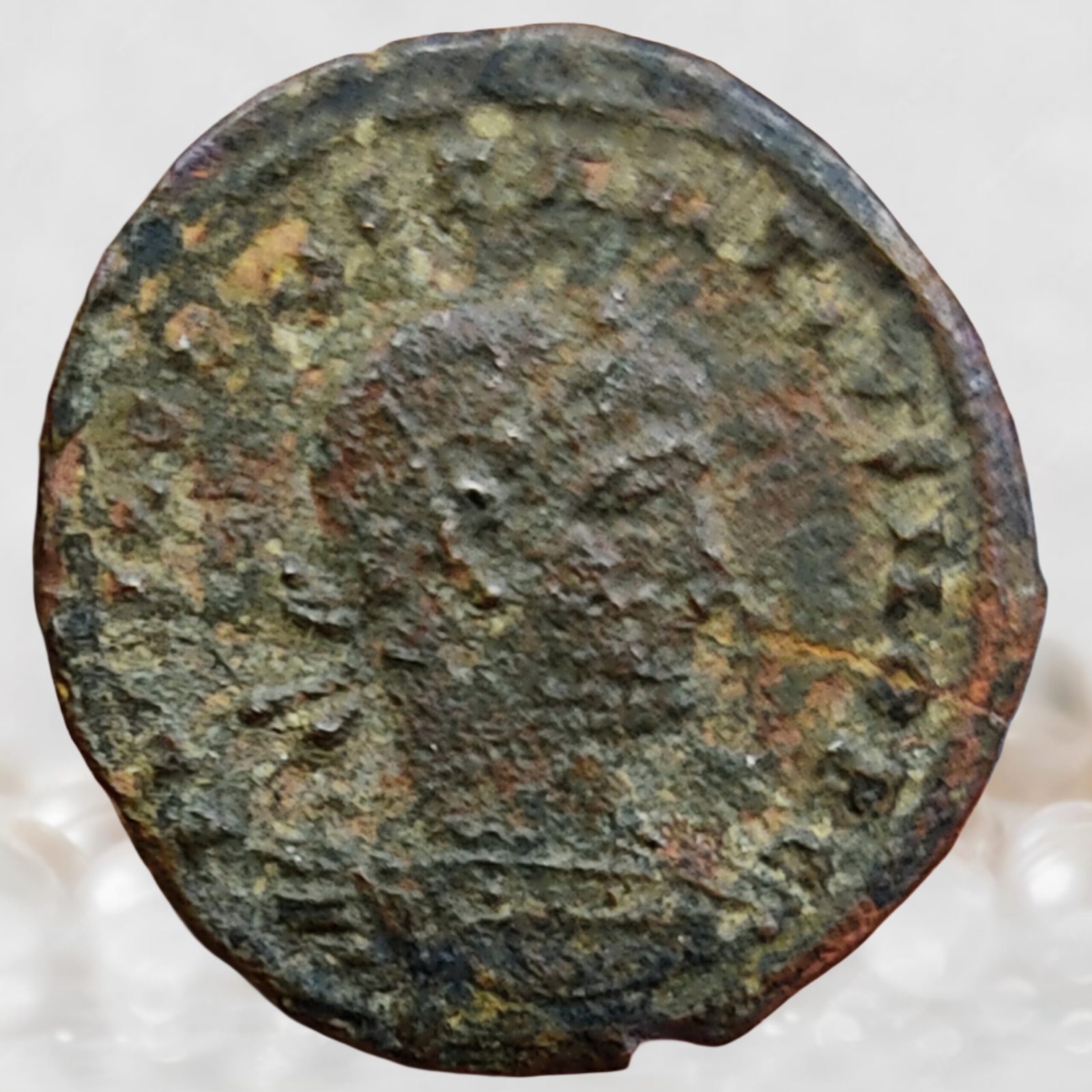 Roman Empire Constantius II as Caesar Copper Centenionalis or Nummus Antioch mint (1)