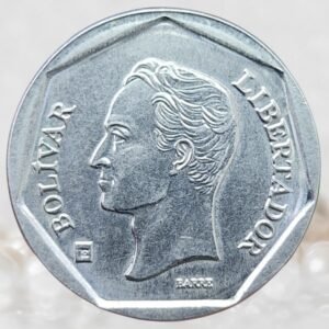 Venenzuela 50 Bolivars Coin Stainless steel UNC Condition