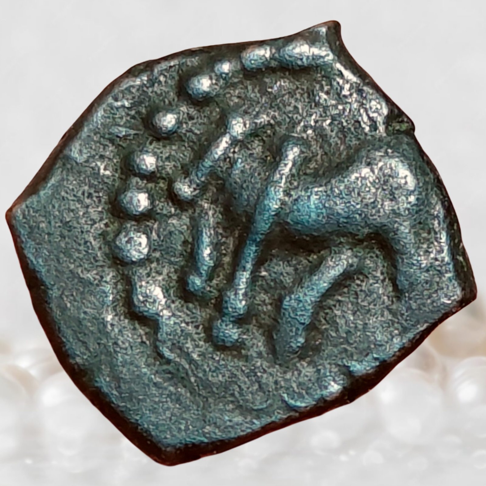 Nagas of Padmavati Ganapati Naga Copper AE Kakani Ancient Coin (1)