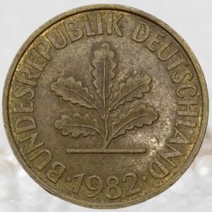 Germany 10 Pfennigs Coin 1982 Collectible