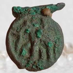 Shunga Kingdom Cast Copper Kakani 187-75 BCE with Elephant Portrait