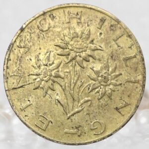 Austria Second Republic 1 Schilling Coin Aluminium Bronze Collectible