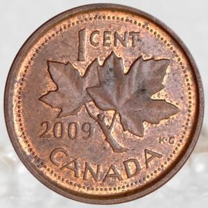 Canada - Queen Elizabeth II 4th Portrait 1 Cent Coin Copper Plated Steel Collectible