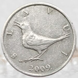 Croatia Republic 1 Kuna Coin Nickel Brass Collectible