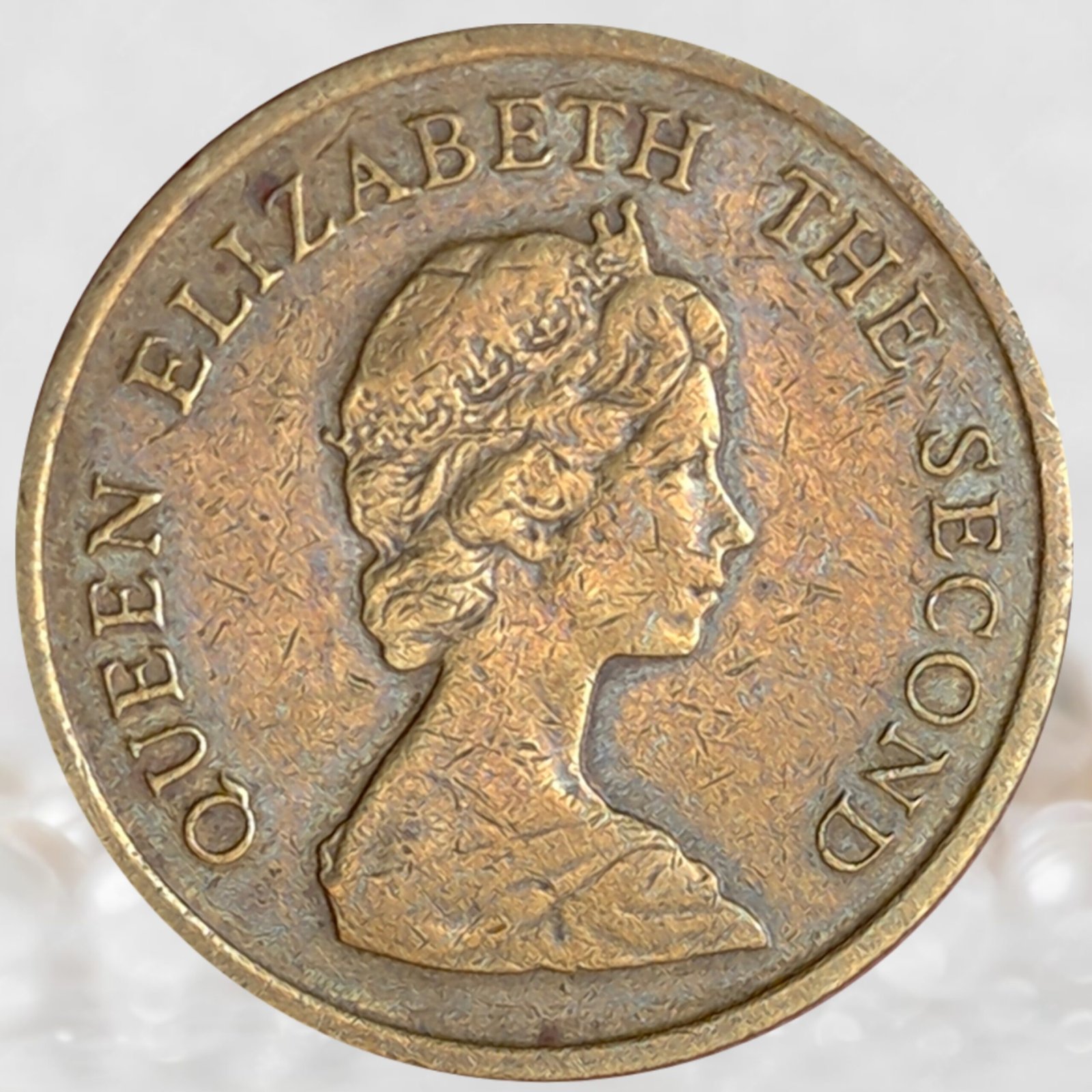 Hong Kong Queen Elizabeth II 10 Cents Coin Nickel Brass Collectible (2)