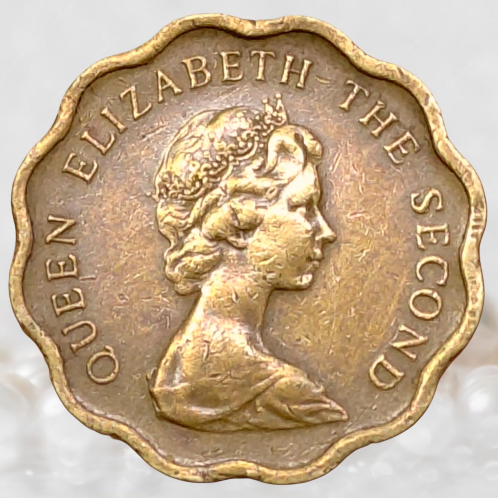 Hong Kong Queen Elizabeth II 20 Cents Coin Nickel-Brass Collectible (1)