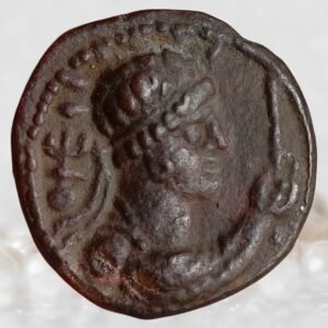 Kushan Empire Vima Takto (Soter Megas) Copper AE Tetradrachm Rare Coin