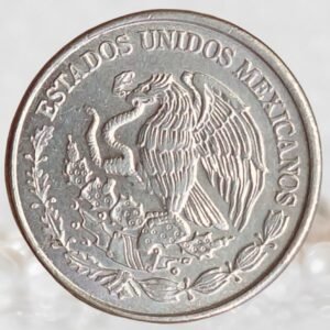 Mexico Republic 20 Centavos Pattern Coin Stainless Steel Collectible