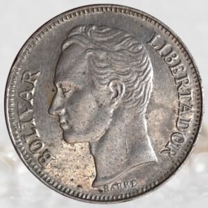 Venezuela Fourth Republic 1 Bolivar Coin Nickel Collectible