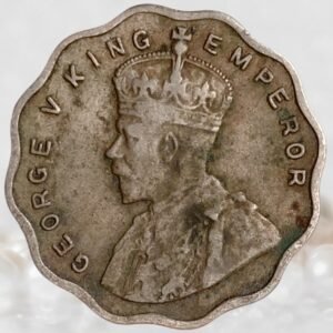 1 Anna King George VBritish India 1910–1936 AD Copper-Nickel Historical Coin