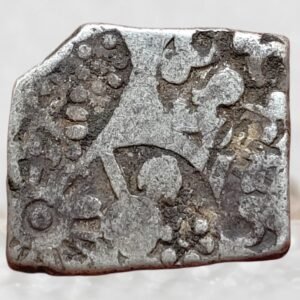 Magadha Janapada Mauryan Empire 322 to 185 BCE Silver Karshapana Coin