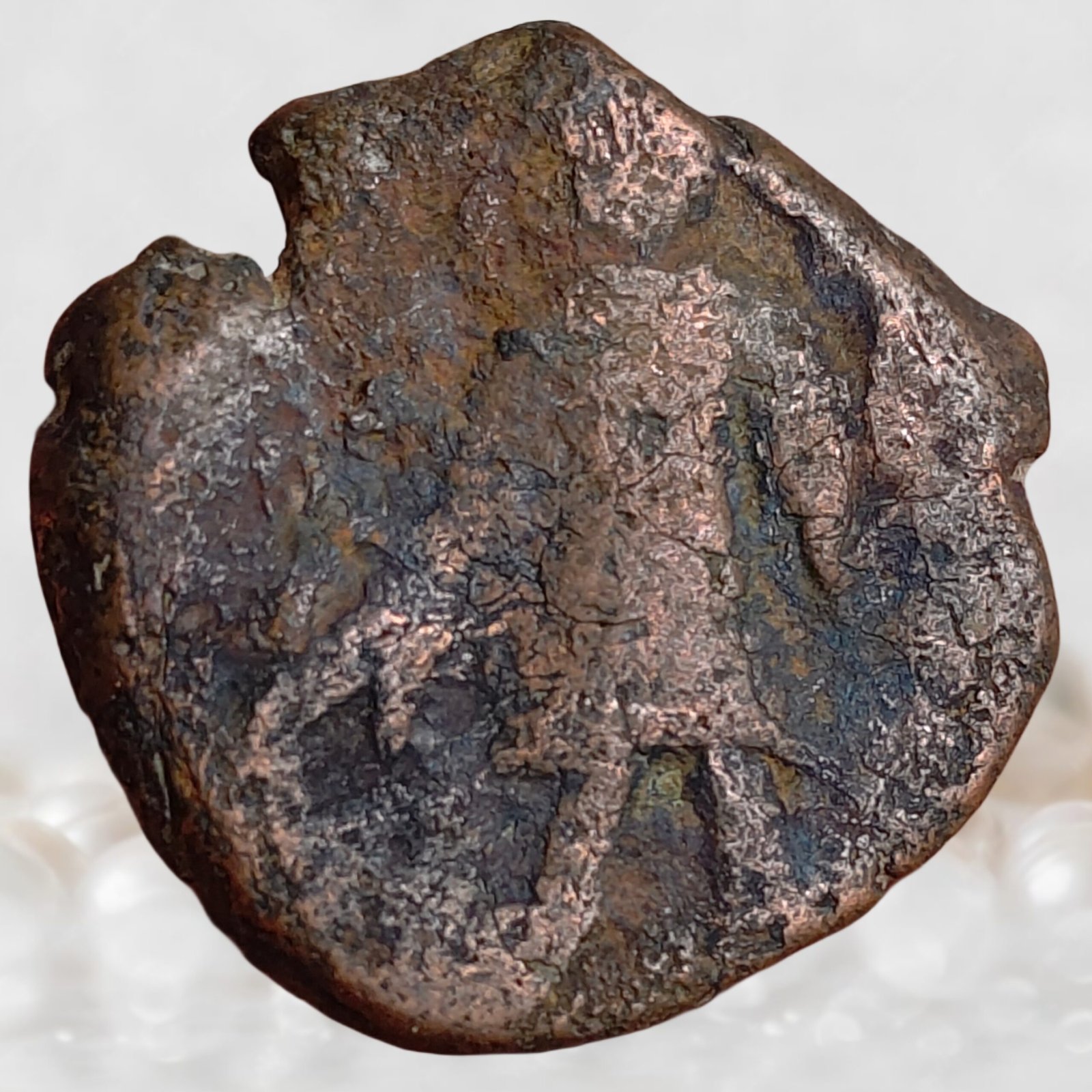 Vasudeva I Kushan Empire 191–232 AD Ancient India Copper Unit Coin (1)
