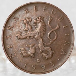 Czech Republic 10 Korun Copper Plated Steel Collectible