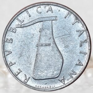 Italy 5 Lire Aluminium Collectible