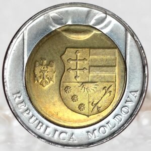 Moldova 10 Lei Bimetallic Collectible