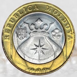 Moldova 5 Lei Bimetallic Collectible