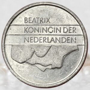 Netherlands 25 Cents (Queen Beatrix) Nickel Collectible
