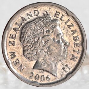 New Zealand 20 Cents Nickel Plated Steel Collectible