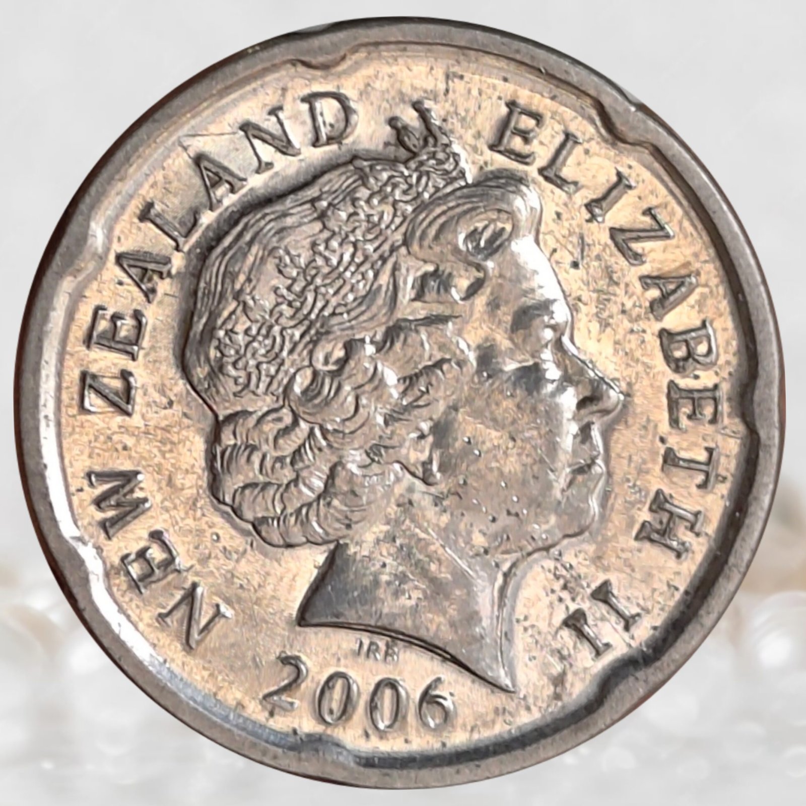 New Zealand 20 Cents Nickel Plated Steel Collectible (1)