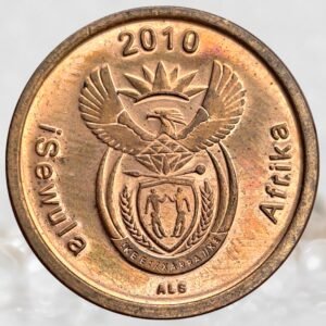 South Africa 5 Cents Copper Plated Steel Collectible