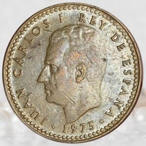 Spain 1 Peseta Aluminium Bronze Collectible