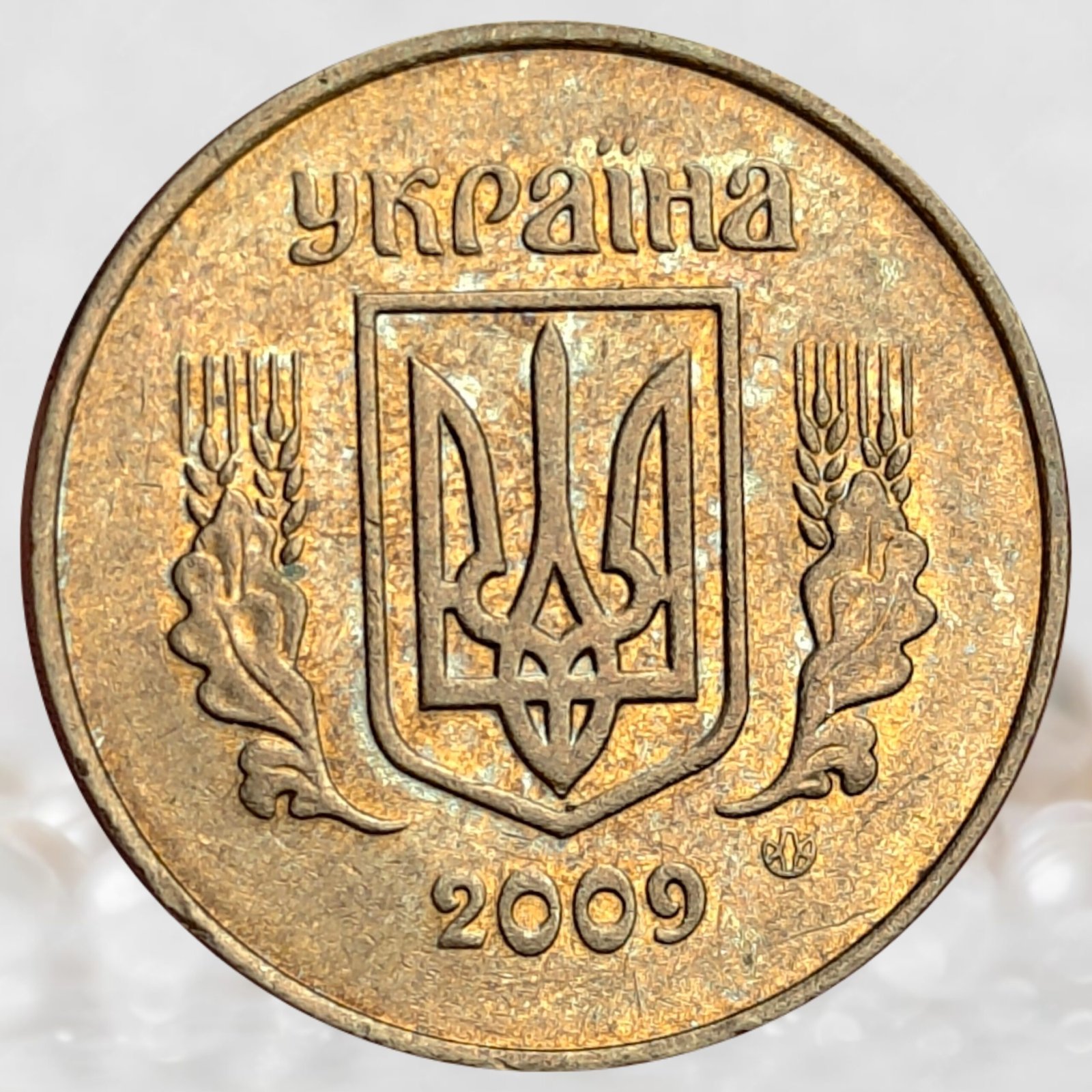 Ukraine 20 Kopiiok Coin Aluminium Bronze Collectible (1)