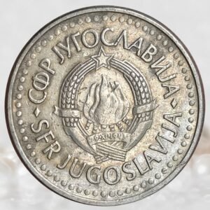 Yugoslavia 2 Dinars Nickel Brass Collectible