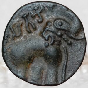 Gautamiputra Yajna Sri Satakarni - Satavahana Dynasty 1 Karshapana Rare Ancient India Andhra Region Coin