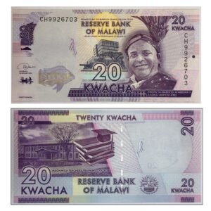 Malawi 20 Kwacha 2014–2020 AD Banknote 