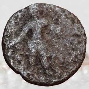 Kanishka I Kushan Empire Copper ¼ unit with Oesho (Shiva) type