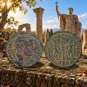 Constantine the Great - Roman Empire Antioch Mint Bronze Nummus Rare Coin