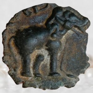 Gautamiputra Yajna Sri Satakarni - Satavahana Dynasty 1 Karshapana Rare Ancient India Andhra Region Coin