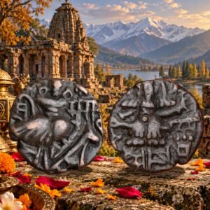 Queen of Kashmir - Sugandha Rani Bronze Ae Stater - Post-Hunnic dynasties of Kashmir (Indian Northern Dynasties)
