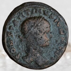Roman Empire Constantine II - Nummus Londinium Mint Rare Roman Period Bronze Coin